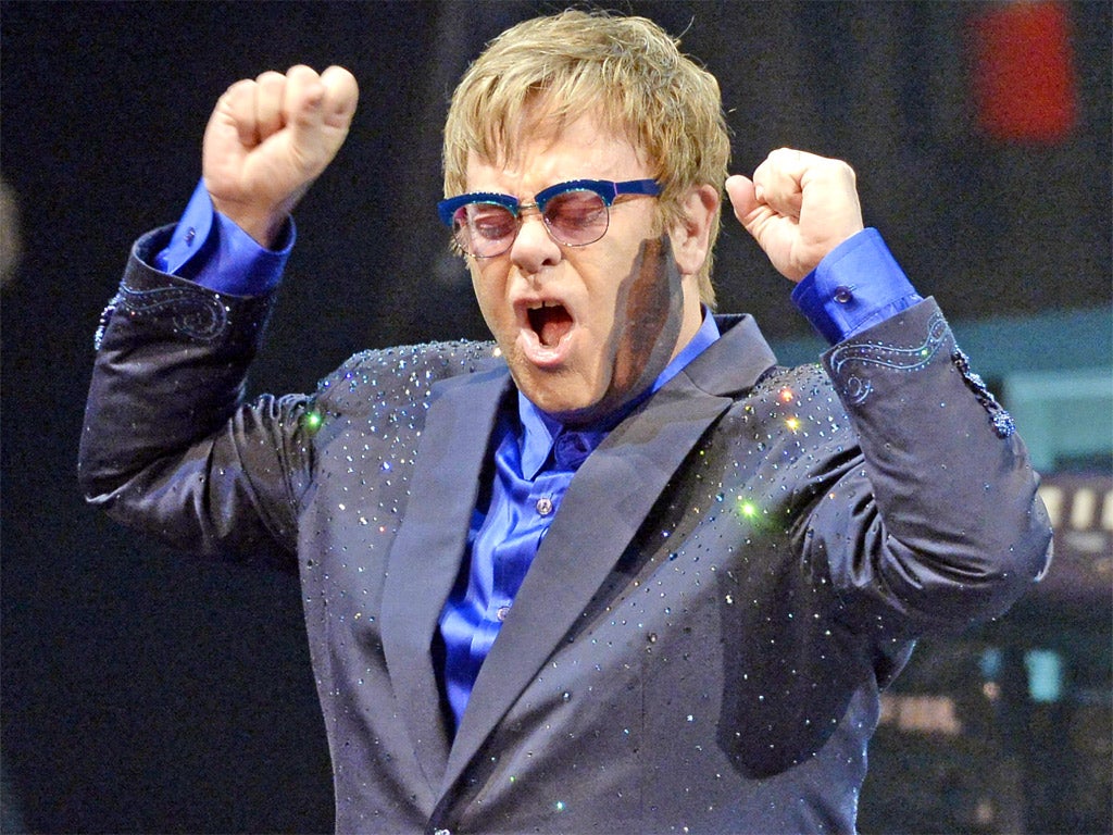 'I must go': Elton John is due to perform in Moscow and Kazan