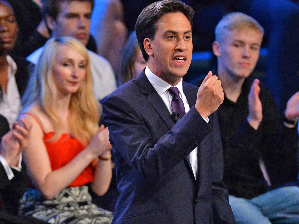 Ed Miliband promised a price freeze on heating bills at the conference