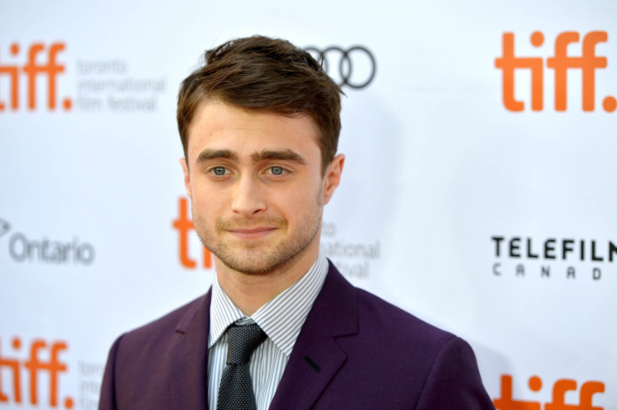 Daniel Radcliffe at the 'Kill Your Darling's premiere at the 2013 Toronto Film Festival