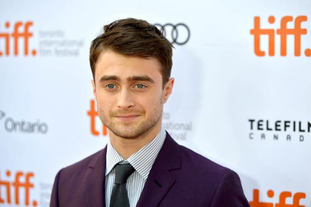 Daniel Radcliffe at the 'Kill Your Darling's premiere at the 2013 Toronto Film Festival