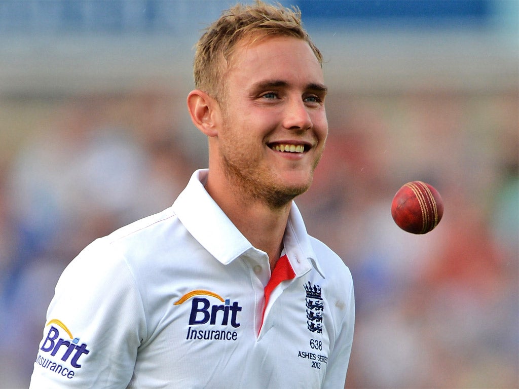 Broad: 'I am almost shy off the pitch but as soon as I’m on it, I change. I need a battle'