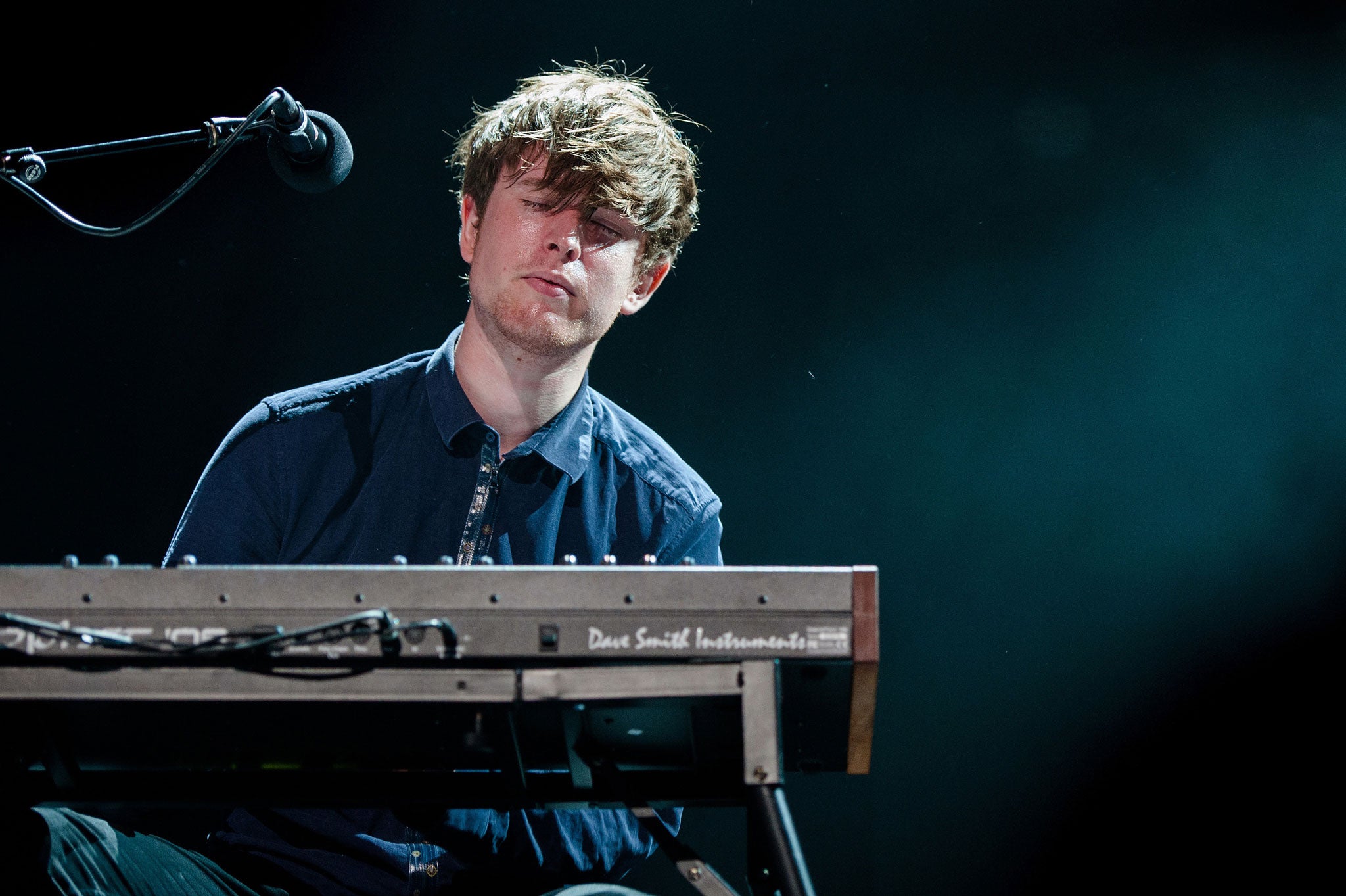 James Blake will appear at Glastonbury Festival on the Woodsies stage