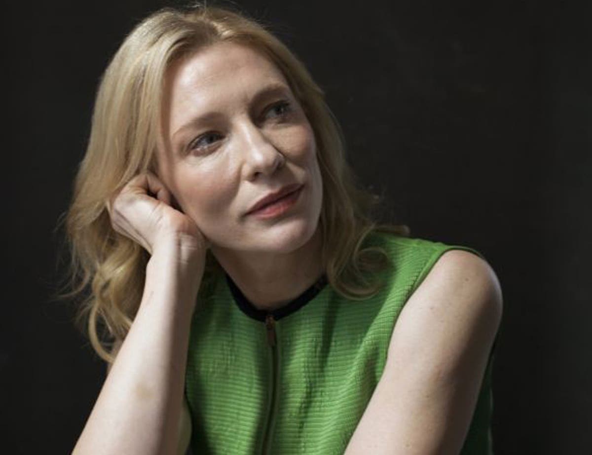 She can wear anything! Cate Blanchett dons unusual dress to Blue