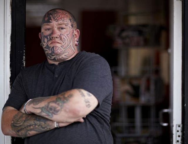Face values: Paul from Channel 4’s ‘My Tattoo Addiction’ 