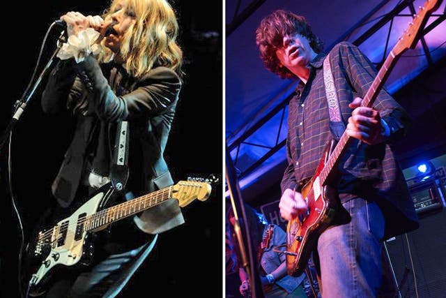 All over now: Thurston Moore (right) and Kim Gordon (left)