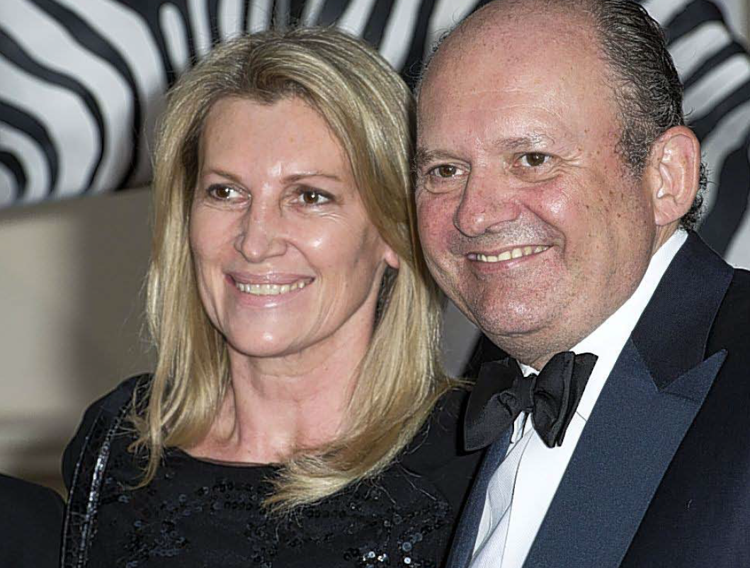 The urbane charm of Michael Spencer, here with his partner Sarah, was replaced with snarling fury when a sailing conversation turned to Libor fixing