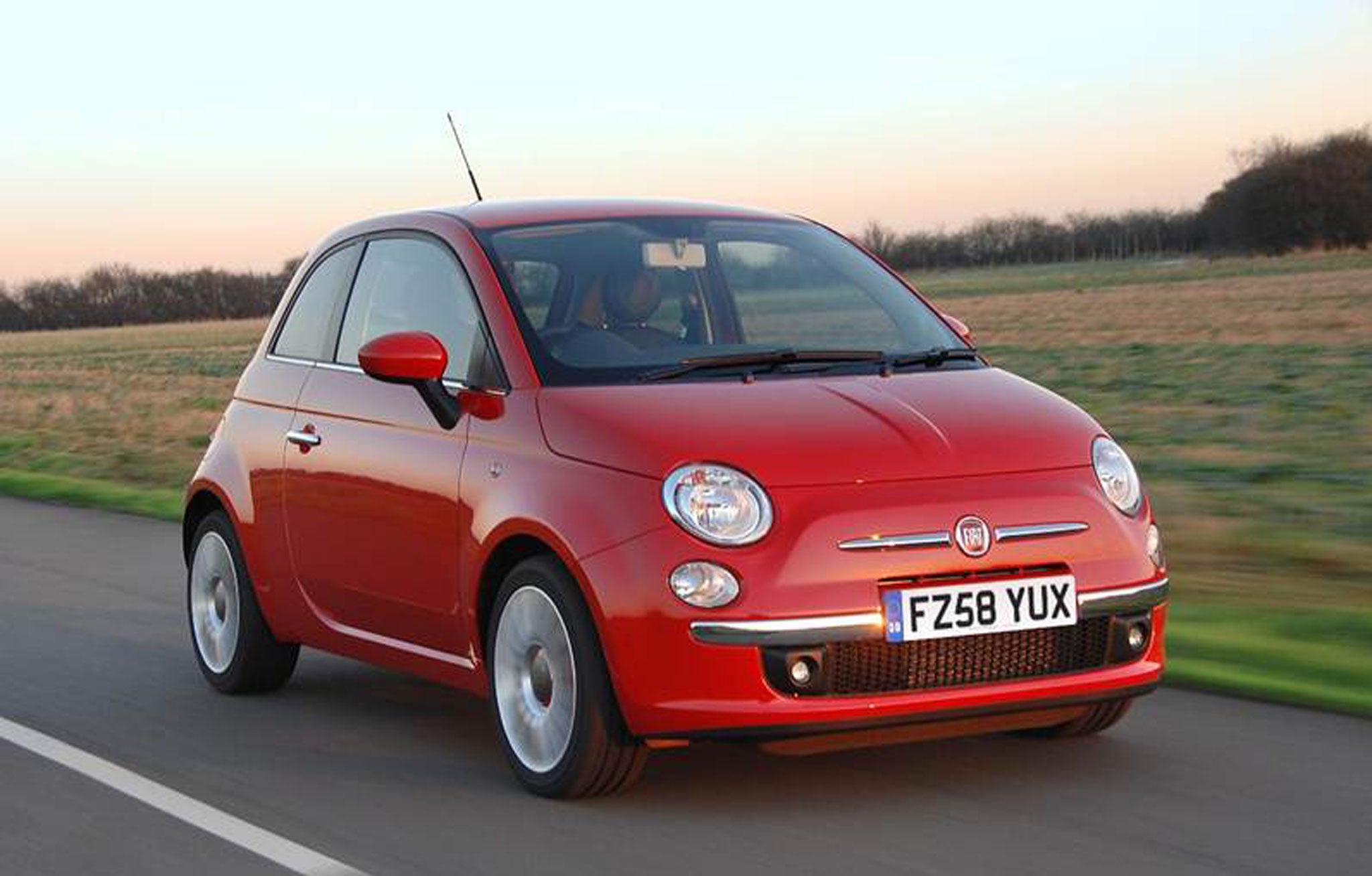Stylish option: The Fiat 500 is easy to fall in love with
