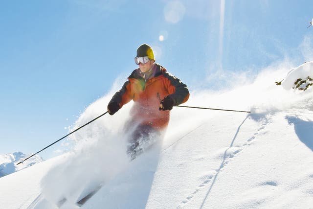 Going down: US ski resorts are proving less popular as a result of expensive lift passes