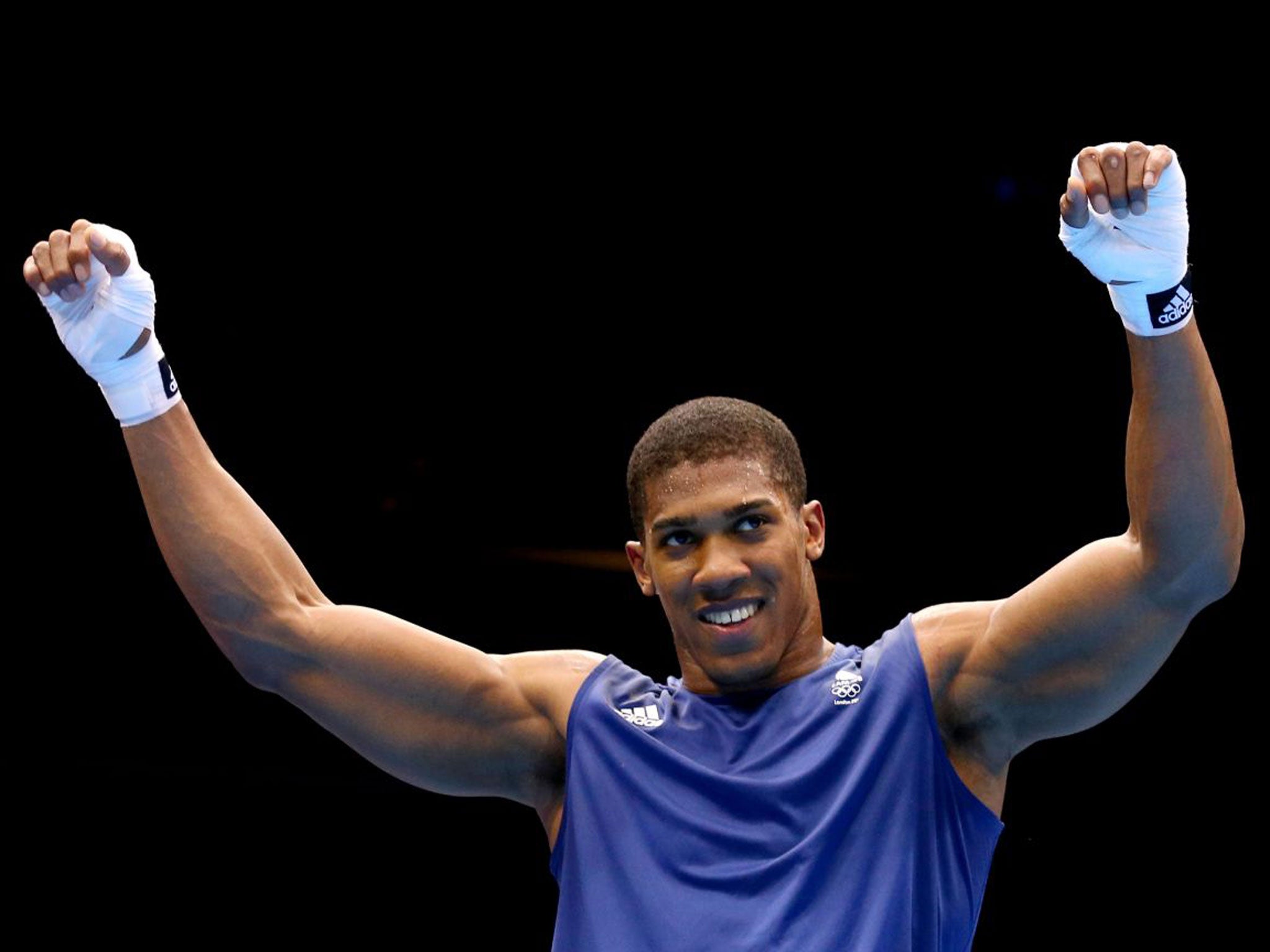 Anythony Joshua has not fought since winning the Olympic super-heavyweight gold medal