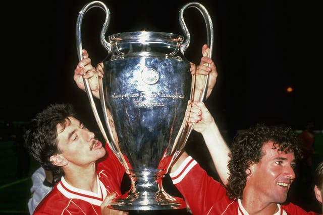 Craig Johnston, right, was part of Liverpool's 1986 double-winning squad