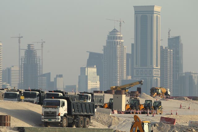 FIFA are to investigate the conditions of construction workers in projects at Lusail City