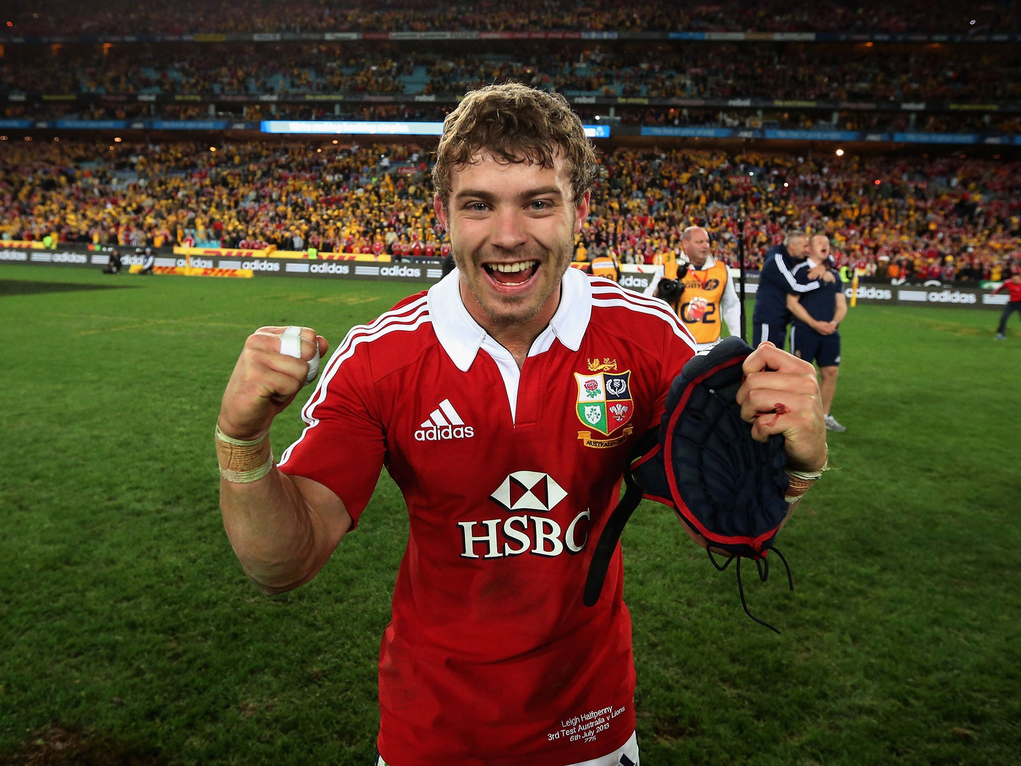 Leigh Halfpenny was named man of the series during the 2013 British and Irish Lions tour to Australia