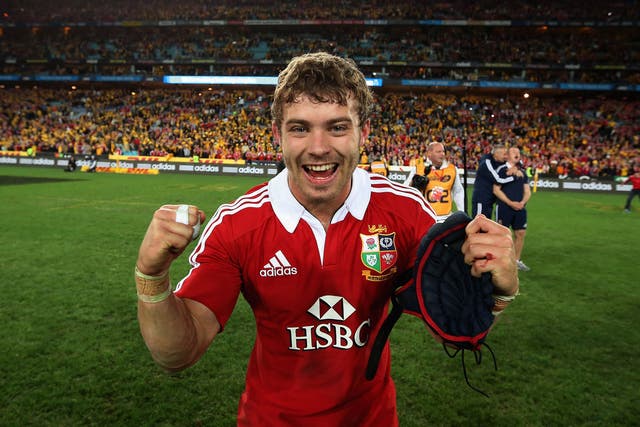 Leigh Halfpenny was named man of the series during the 2013 British and Irish Lions tour to Australia