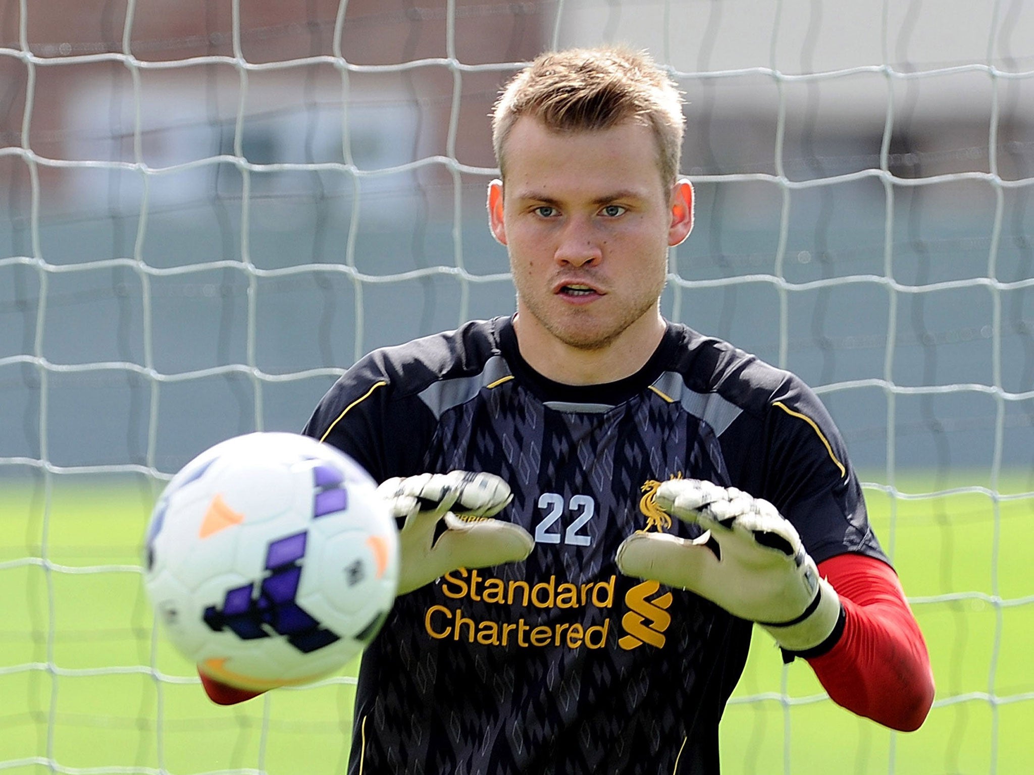 Simon Mignolet joined Liverpool in the summer