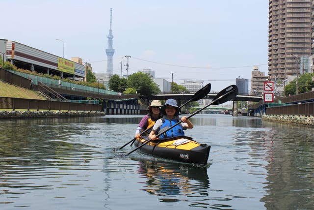 Paddle power: kayaking in Tokyo