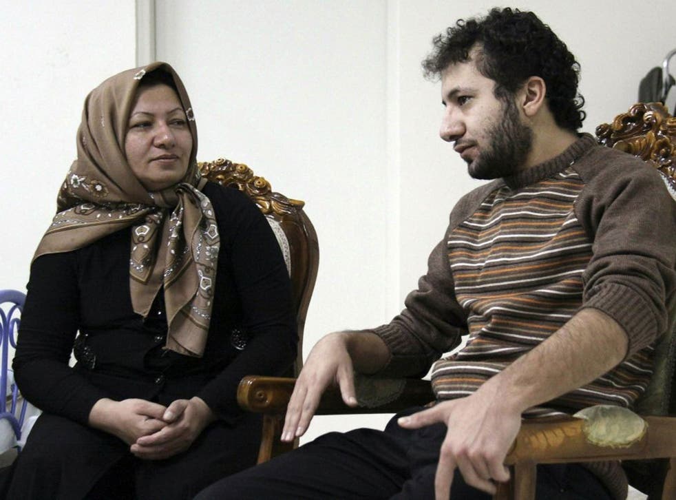 In Iran, Sakineh Mohammadi Ashtiani, here with her son Sajjad, has been sentenced to death by stoning