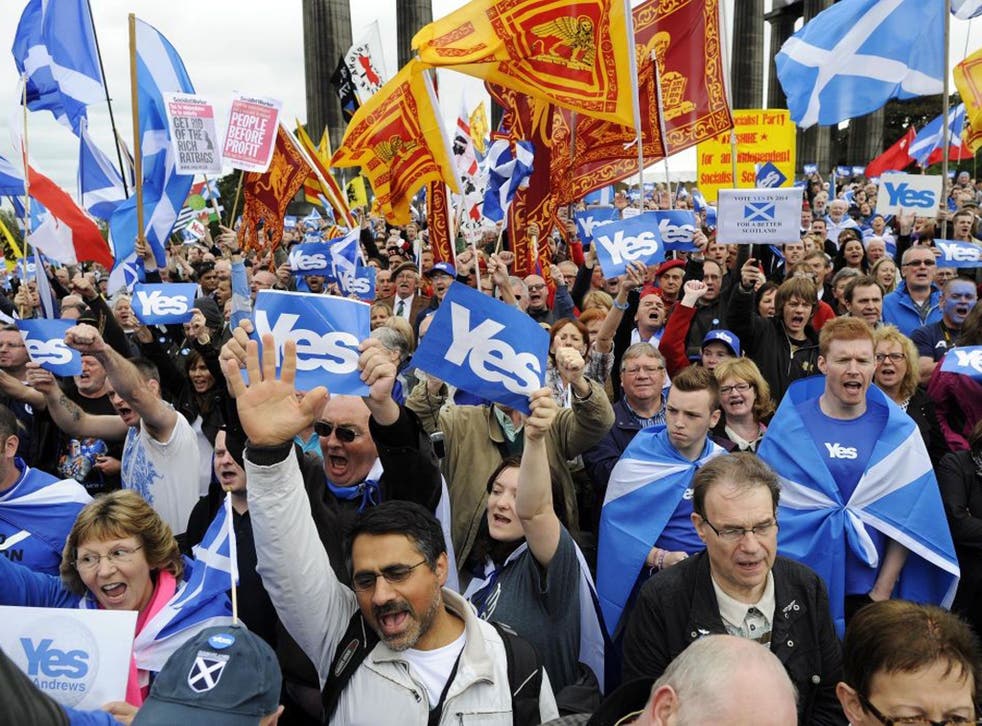 Pro-independence supporters have found a backing from business that the ‘No’ campaign lacks