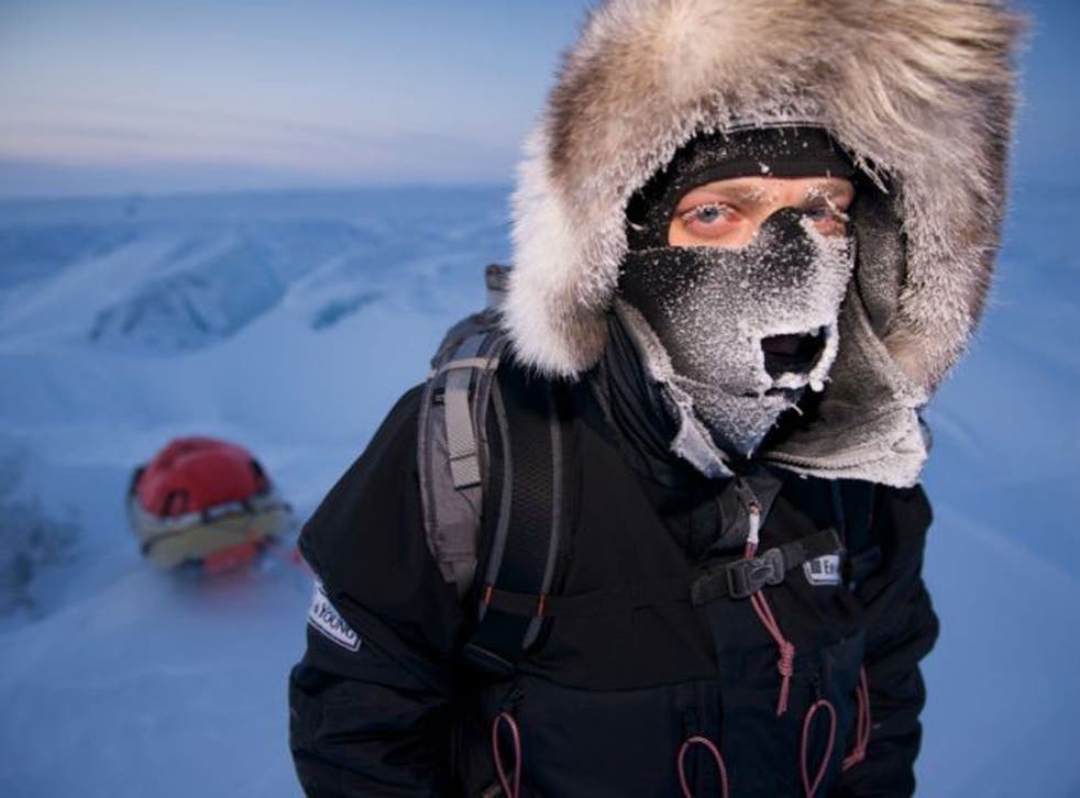 Sled Master: Ben Saunders and his partner will follow the route of Scott’s ill-fated trip