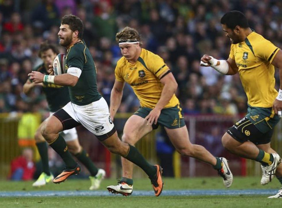 Willie le Roux scored a try helping the team towards their victory