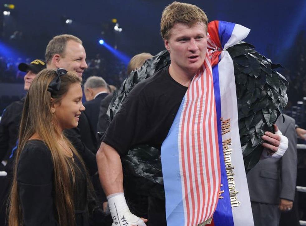 Right carry-on: Alexander Povetkin has been surrounded by rumours
