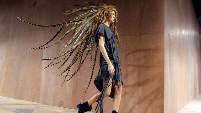 Another of Watanabe's evocative designs that perhaps herald a new approach to fashion
