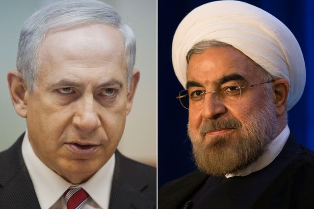 Israeli prime minister Benjamin Netanyahu, left, will try to foil Iran’s moves towards rehabilitation in the international community during a speech at the UN General Assembly aimed at reversing the diplomatic and public opinion gains made by the new Iran