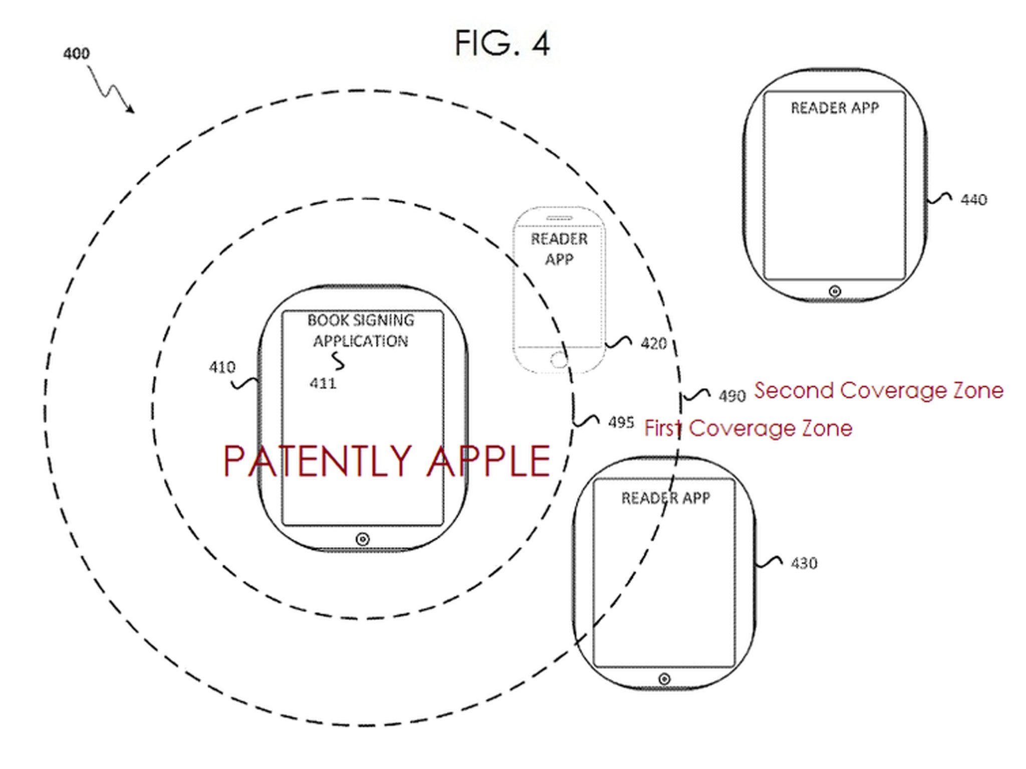 An image from Apple's patent application. Image credit: Apple/Patently Apple