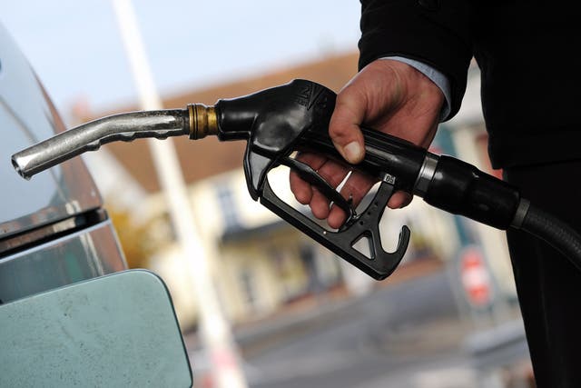 Petrol prices fell 0.2 per cent over the month, or 0.5p per litre, to stand at £1.37 a litre