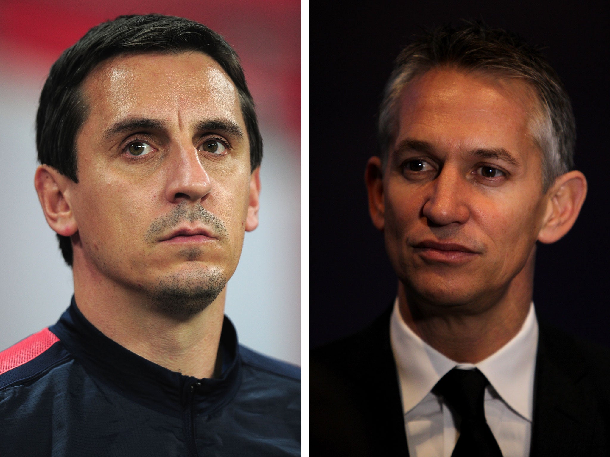 Gary Lineker has admitted that he wanted the BBC to get Gary Neville on Match of the Day