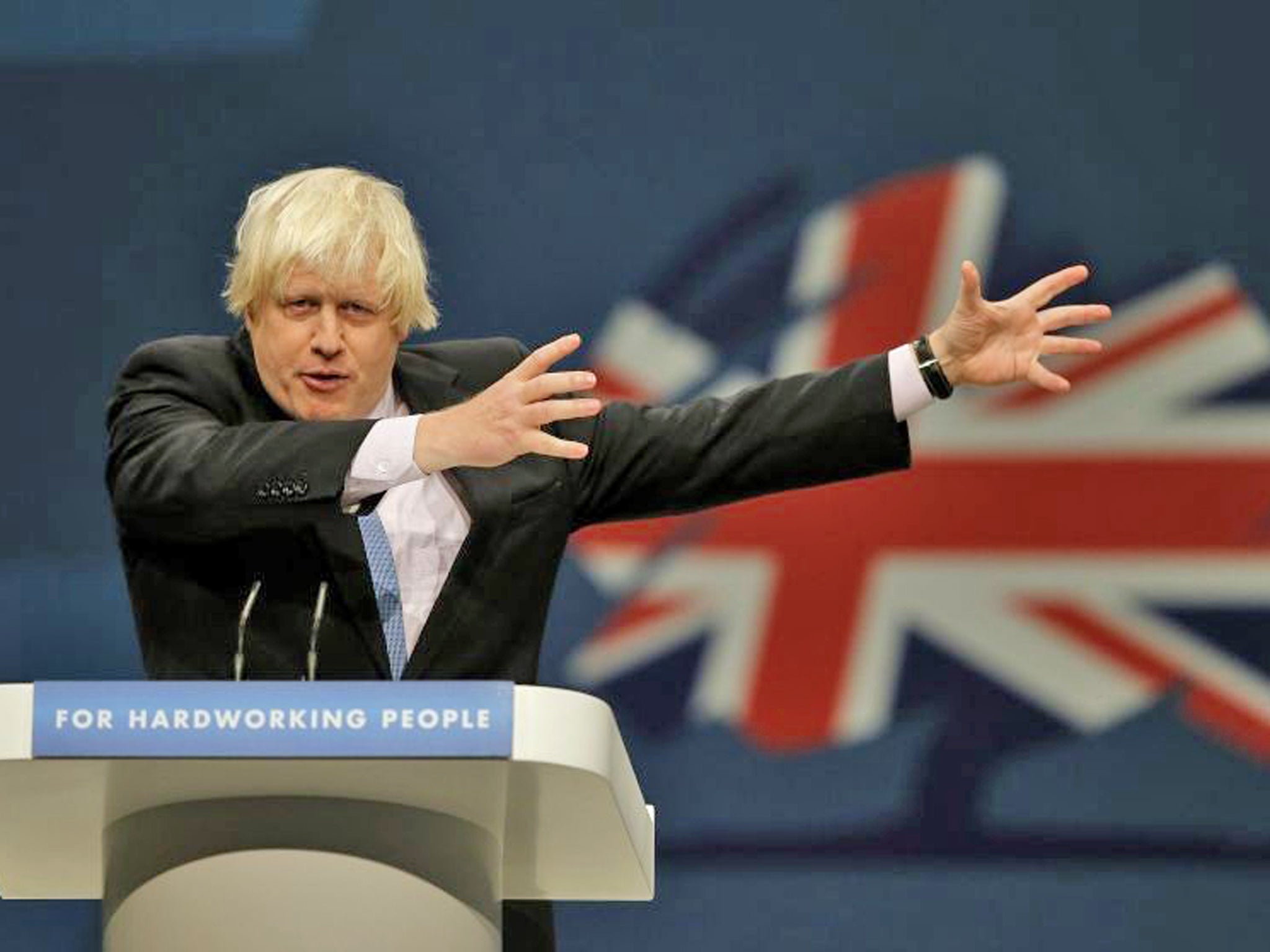 Boris delivered a broadly loyal address