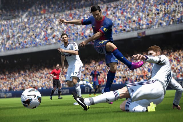 Fifa 14 is the latest title in the 21-year old football franchise.