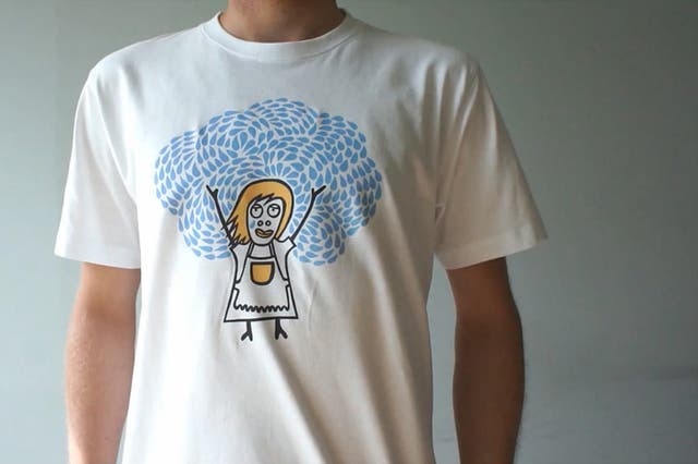 The world's first 'self-cleaning' t-shirt, apparently