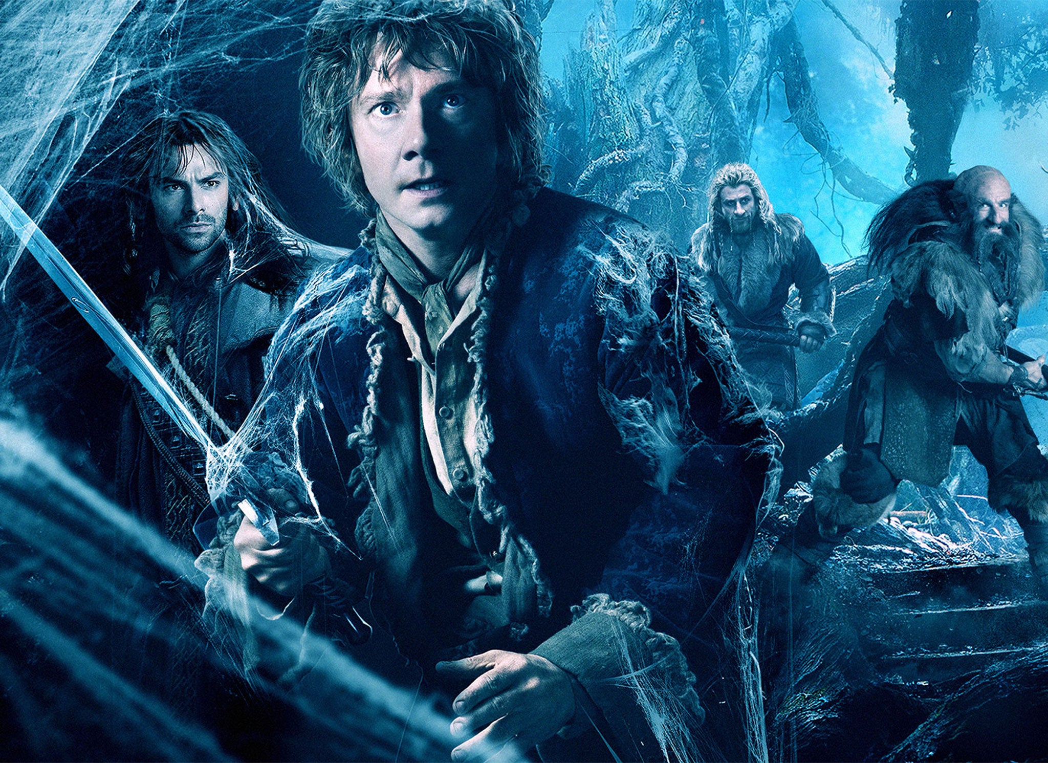 Martin Freeman stars as Bilbo Baggins in The Hobbit films