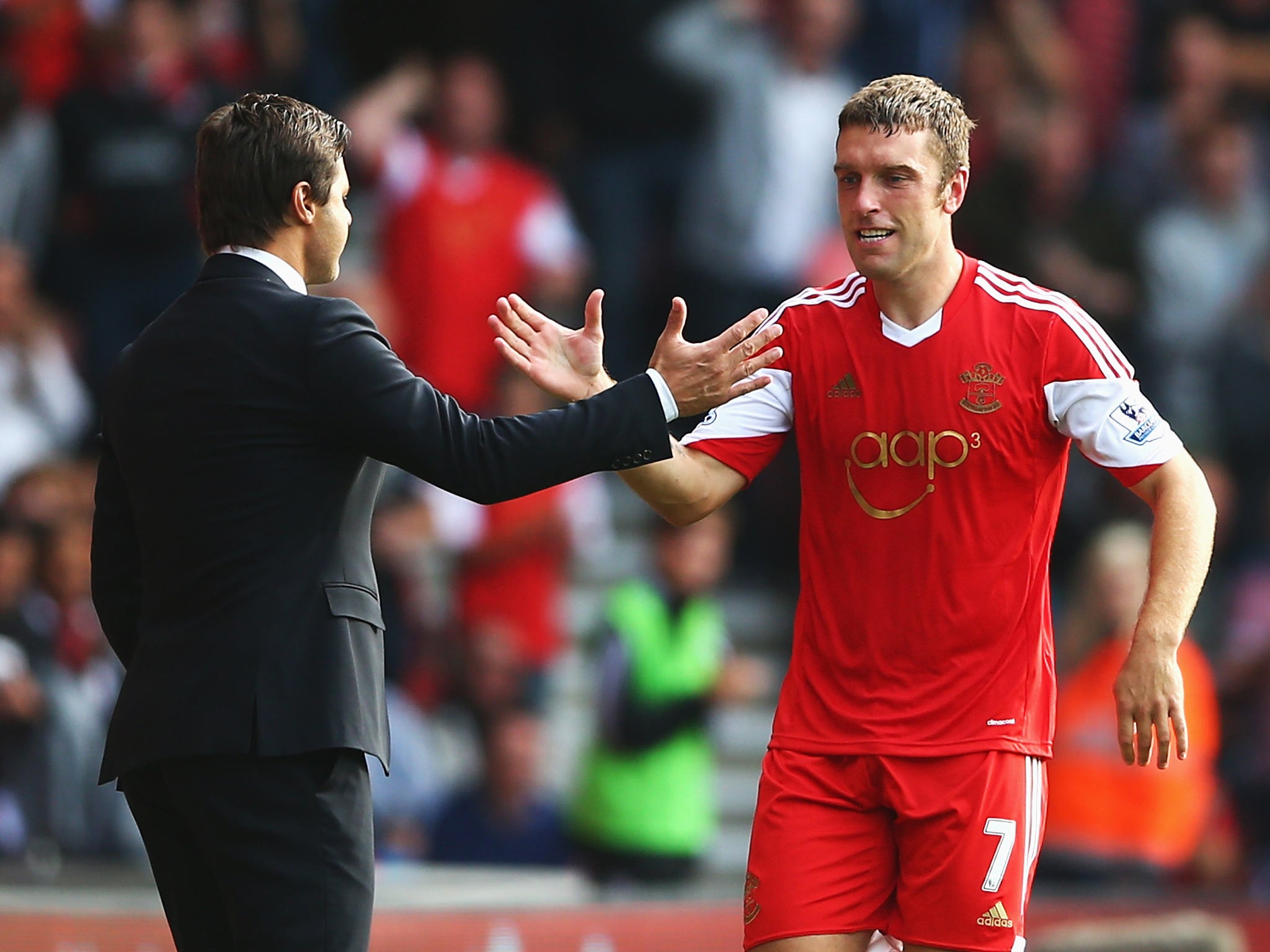 Rickie Lambert is expected to feature for Southampton against Swansea