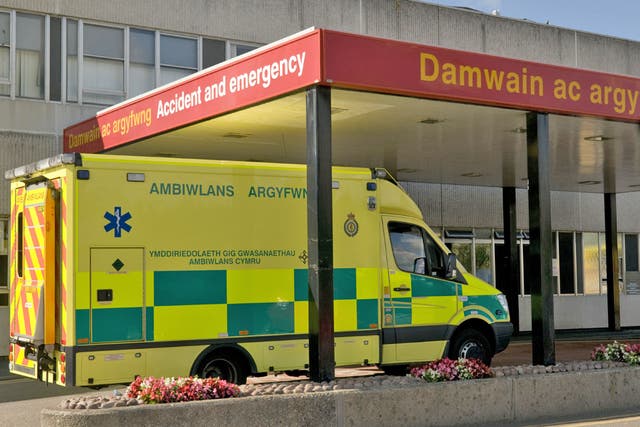 The boy was pronounced dead at Ysbyty Glan Clwyd Hospital in north Wales