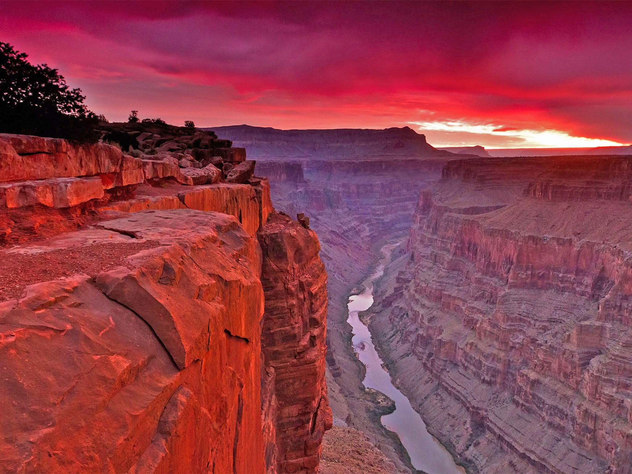 National parks, such as the Grand Canyon in Colorado, and refuse services, have been shut down