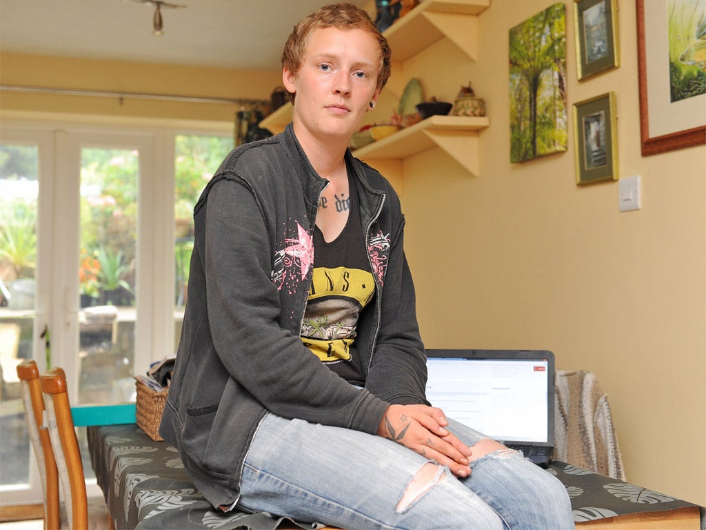 Becky Owen was cyber-bullied as a teenager