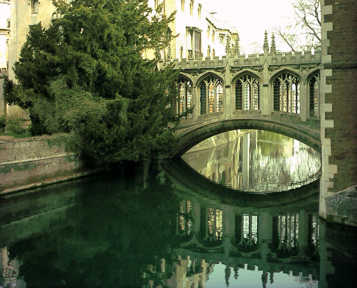 Cambridge's famous Bridge of Sighs