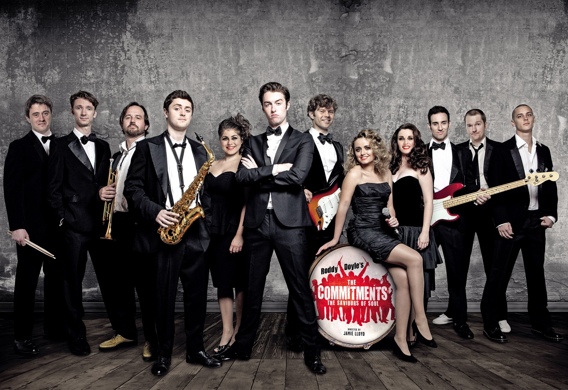 Back in the groove: the cast of 'The Commitments'