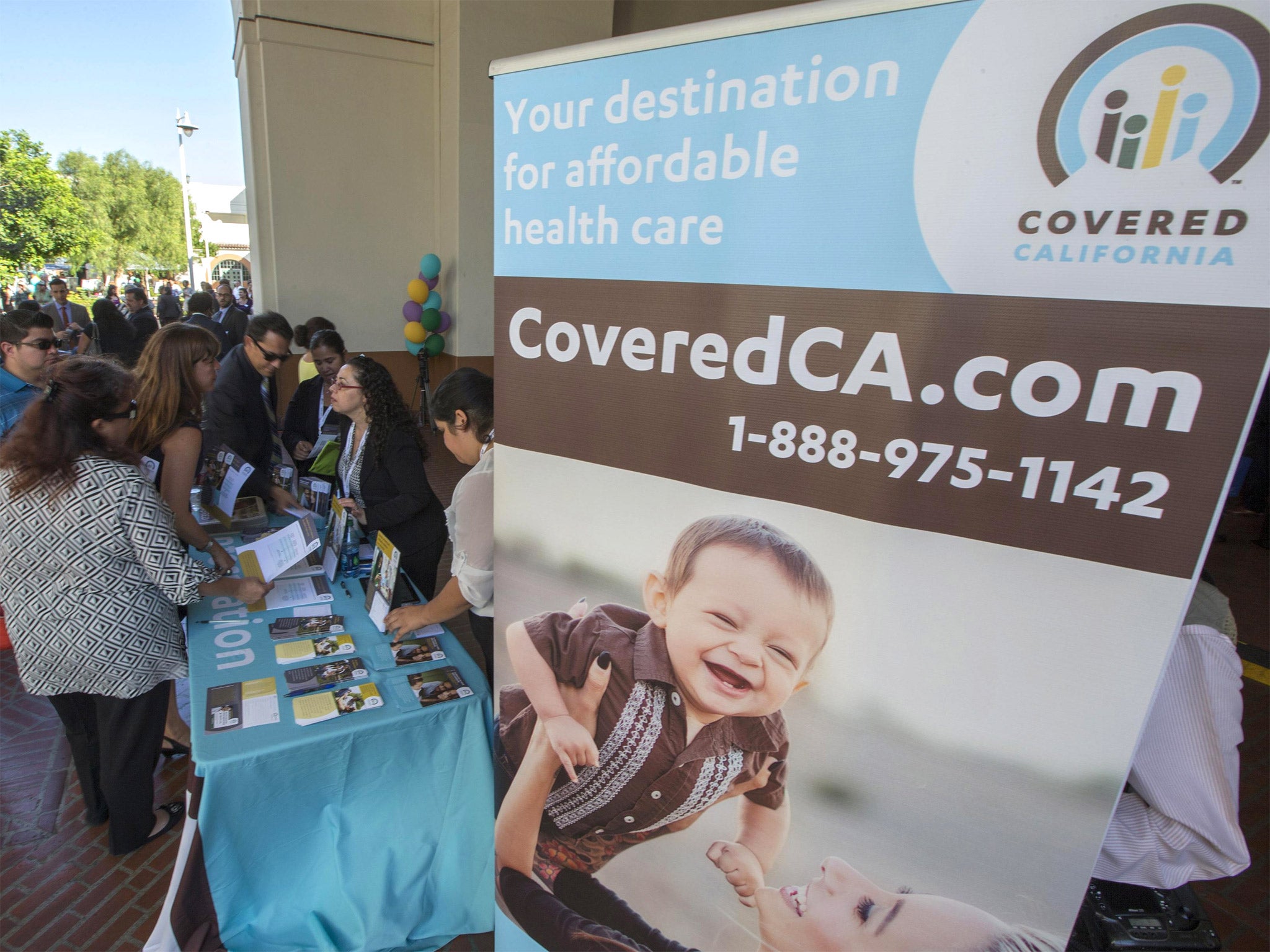 A health insurance event in LA proved popular