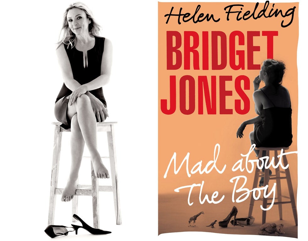 Helen Fielding poses for Vogue; the writer's new instalment of Bridget Jones