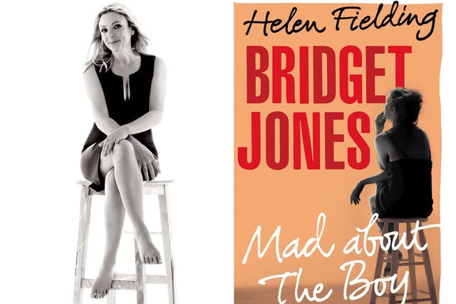 Helen Fielding poses for Vogue; the writer's new instalment of Bridget Jones