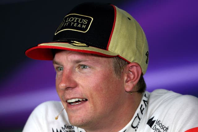 Kimi Raikkonen says he will compete in Korea despite an ongoing back injury troubling him in Singapore