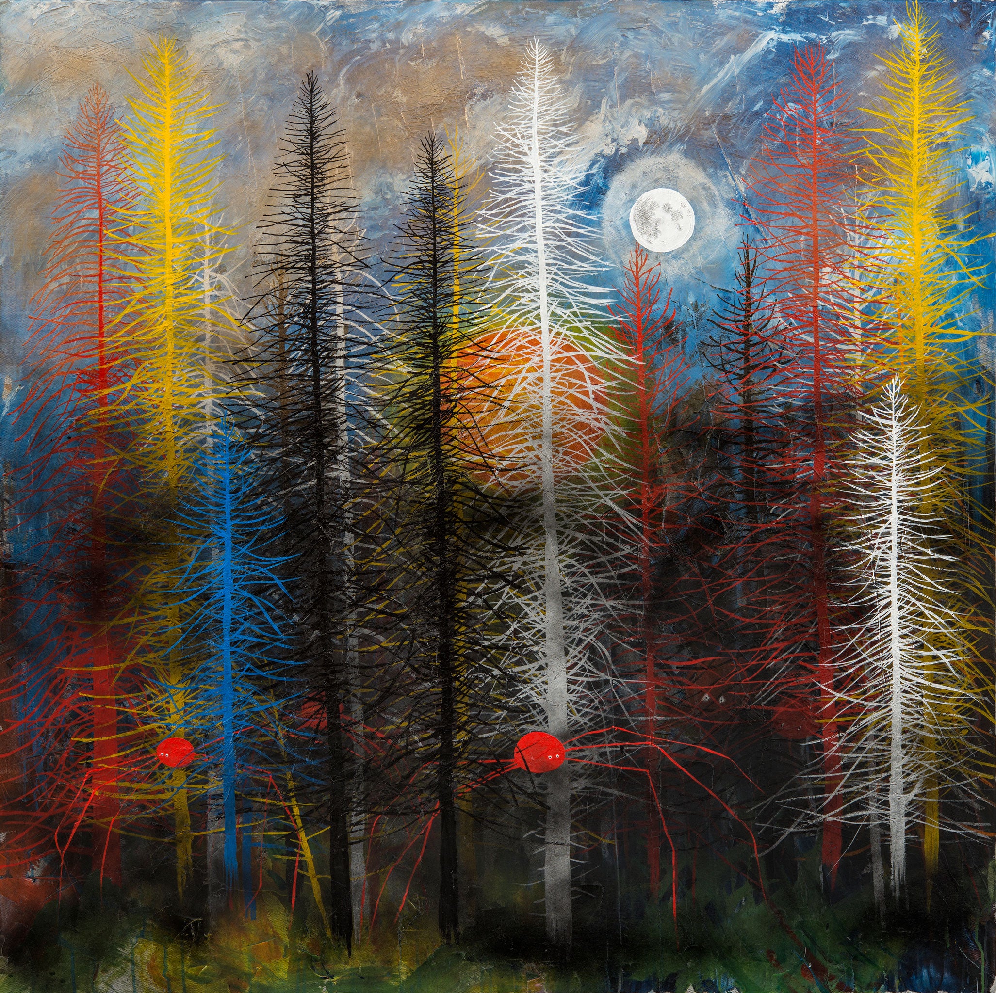 Into the woods Radiohead's inhouse artist captures