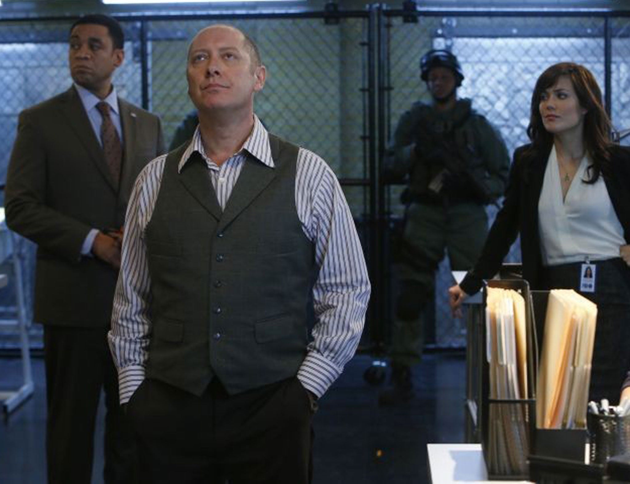 More glossy than gritty: James Spader and co in The Blacklist