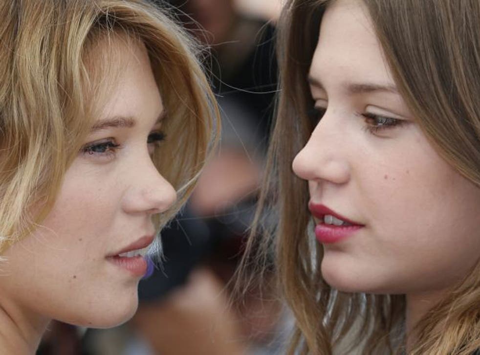 Blue Is The Warmest Colour Actresses On Their Lesbian Sex Scenes We 8814