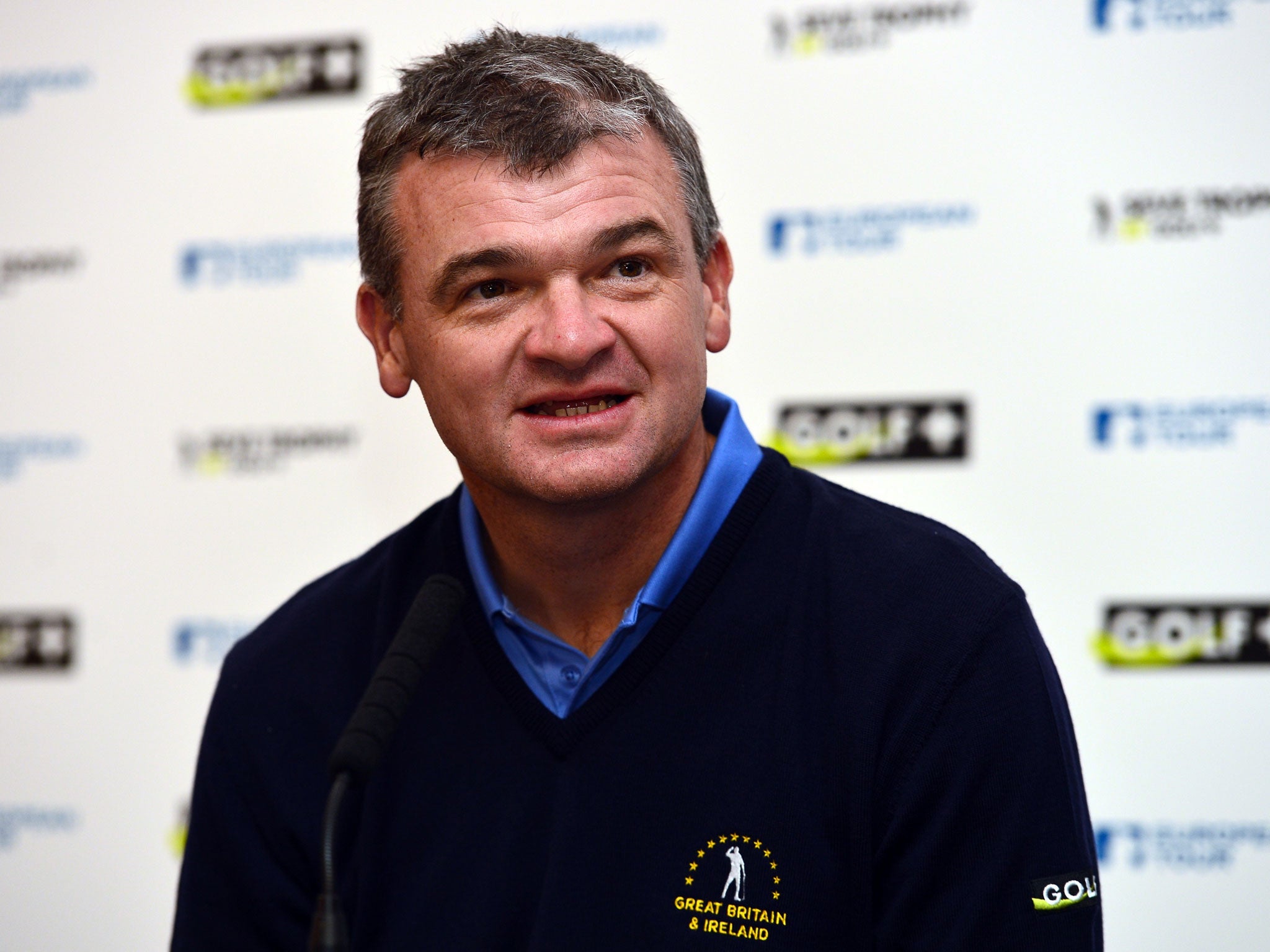 Paul Lawrie: The Scot helped get the GB & Ireland team off to a winning start