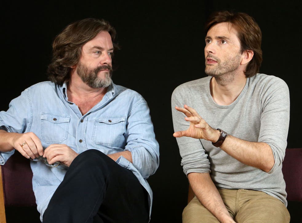 Gregory Doran (above left) and actor David Tennant. The pair first collaborated in 1998, and Richard II will be their third Shakespeare play together