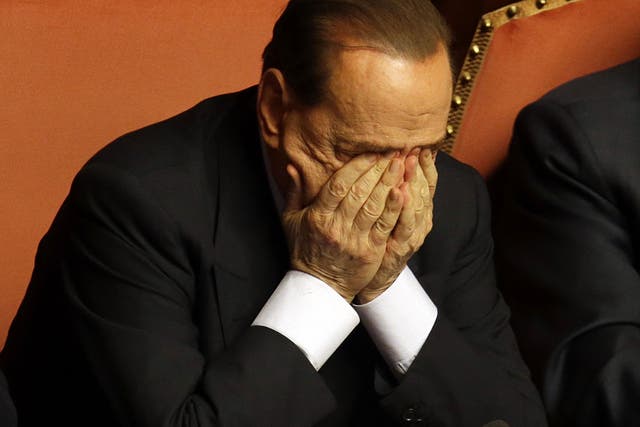 The Senate committee has recommended Berlusconi be expelled from parliament 