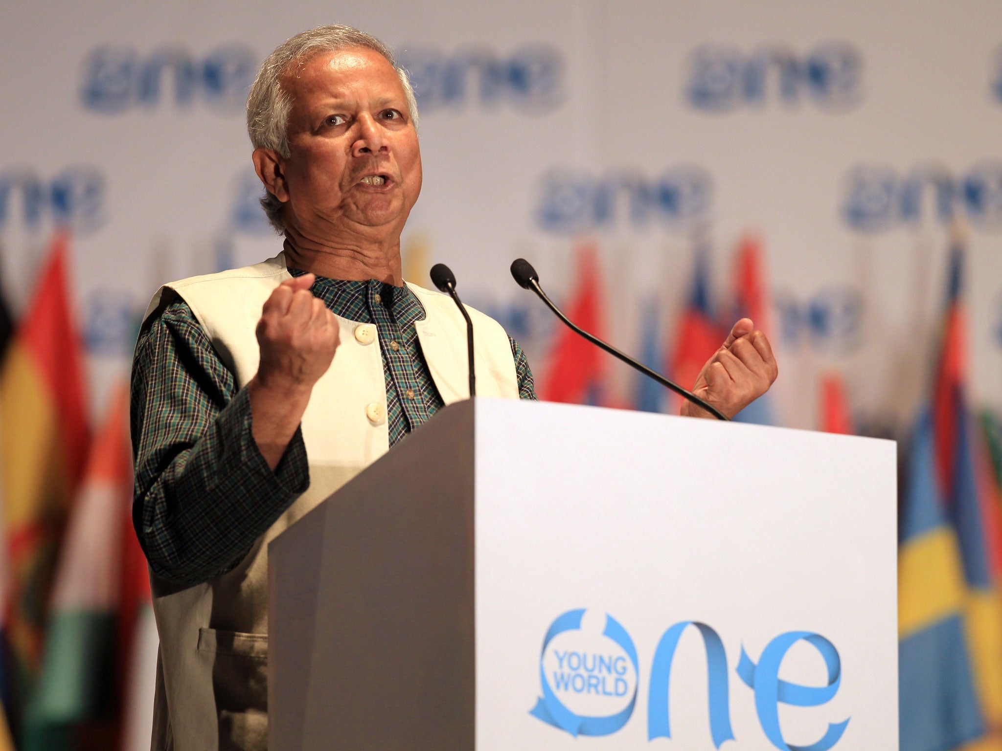 But Mr Yunus and the government have argued in recent years over the running of the bank